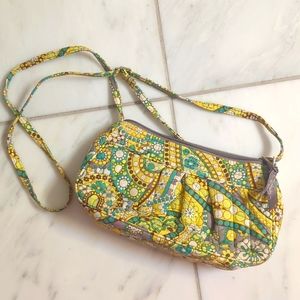 Vera Bradley Lemon Parfait Small Purse